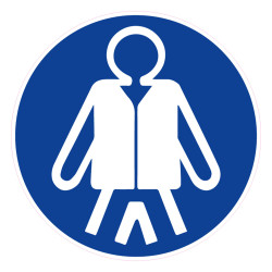 Panneau obligation de porter un gilet de sauvetage Novap