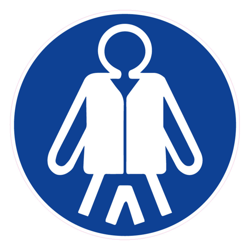 Panneau obligation de porter un gilet de sauvetage Novap