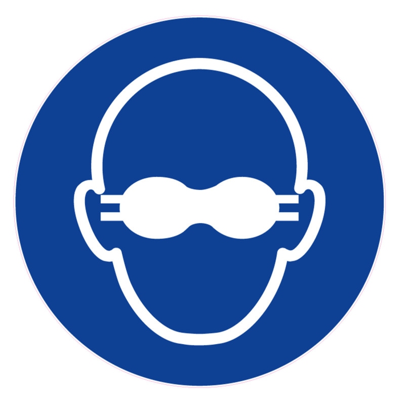 Panneau lunettes de protection opaques obligatoire novap 