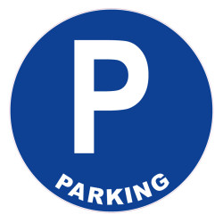 Panneau rigide obligation parking btp