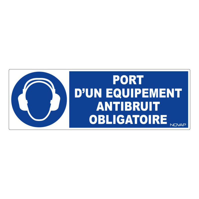 Panneau rigide obligation port d'un équipement antibruit Novap