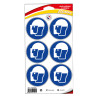 Planche adhesif obligation port casque et visiere novap