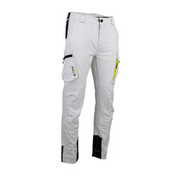 pantalon de travail blanc 