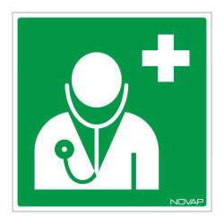 Panneau rigide secours médecin Novap 