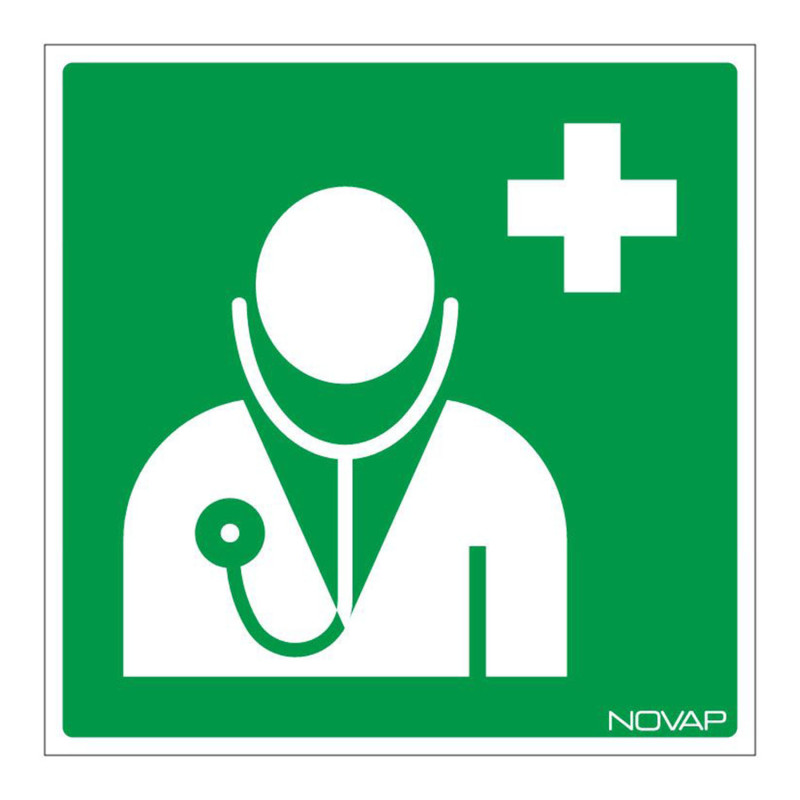 Panneau rigide secours médecin Novap 