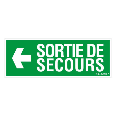 Panneau rigide sortie de secours gauche Novap