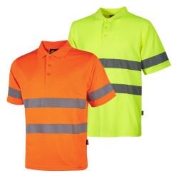 Polo haute visibilité BTP