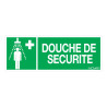 Panneau rigide secours douche de sécurité Novap
