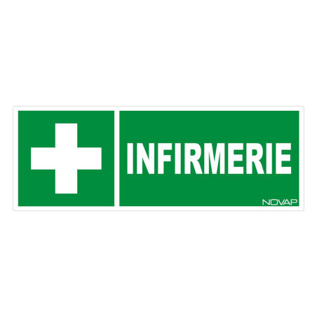 Panneau rigide secours infirmerie Novap