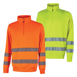 sweat haute visibilité BTP
