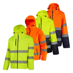 parka haute visibilité anti pluie