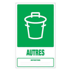 Panneau rigide recyclage déchets autres Novap
