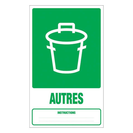 Panneau rigide recyclage déchets autres Novap