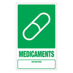 Panneau rigide recyclage déchets médicaments Novap 