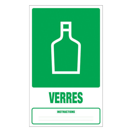 Panneau rigide recyclage déchets verres Novap