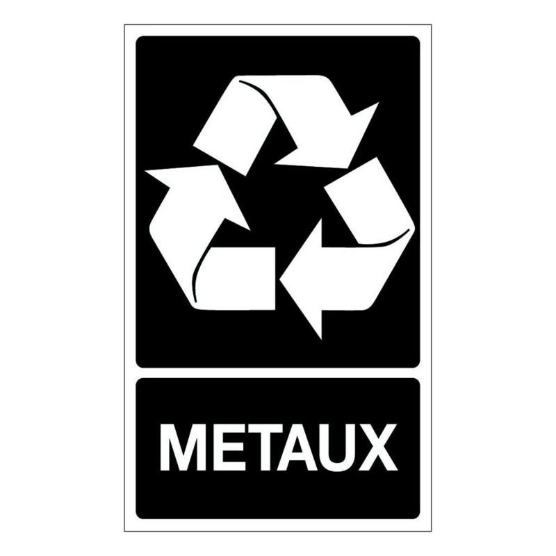 Panneau rigide recyclage déchets métaux industrie
