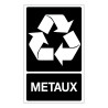 Panneau rigide recyclage déchets métaux industrie
