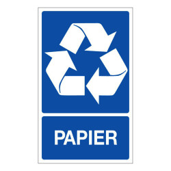 Panneau rigide déchets papier recyclage