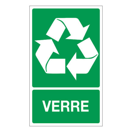 Panneau rigide recyclage déchets verre environnement