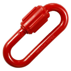 Maillon rapide rouge Novap