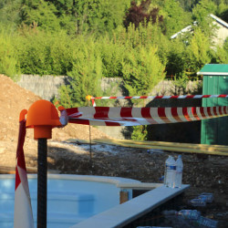 Ruban de délimitation de chantier