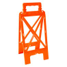 Chevalet pliable travaux en cours btp