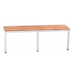 Banc bois vestiaire