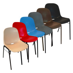 chaise professionnelle colorée