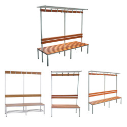 Banc professionnel vestiaire