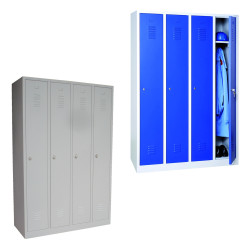 Vestiaire industrie propre 4 cases