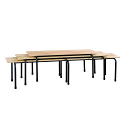 banc empilable mobika