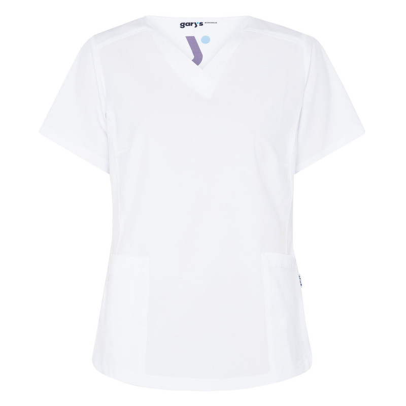 tunique professionnelle blanche