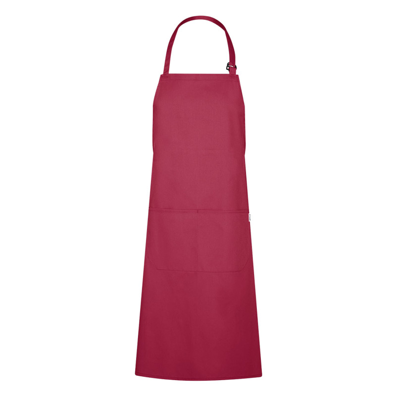 tablier cuisinier rouge