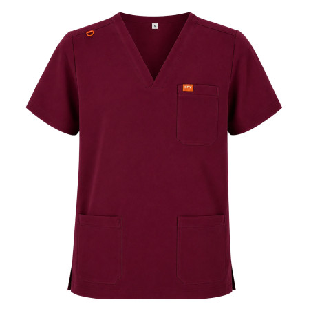 tunique bordeaux assistant dentaire