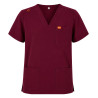 tunique bordeaux assistant dentaire