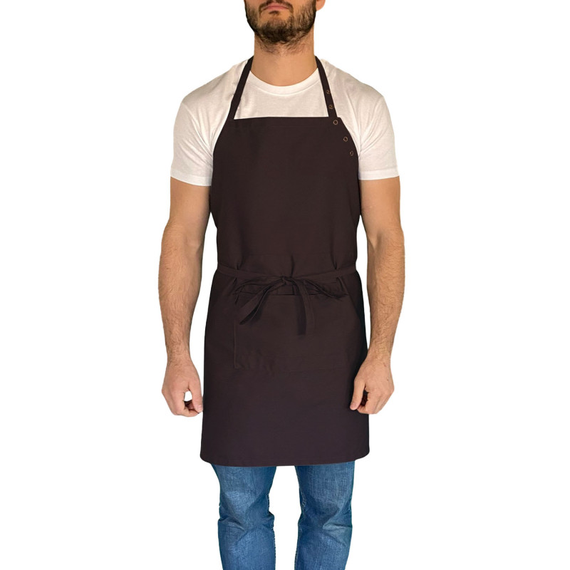 Tablier professionnel marron