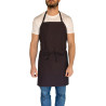 Tablier professionnel marron