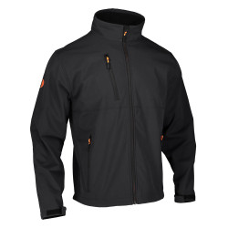 softshell de travail noir