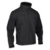 softshell de travail noir