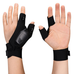 Gants de travail led