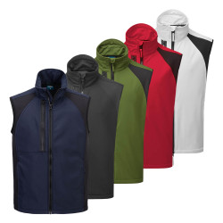 Gilet softshell travail 