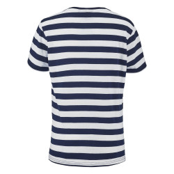 T-shirt de service femme rayures