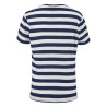 T-shirt de service femme rayures