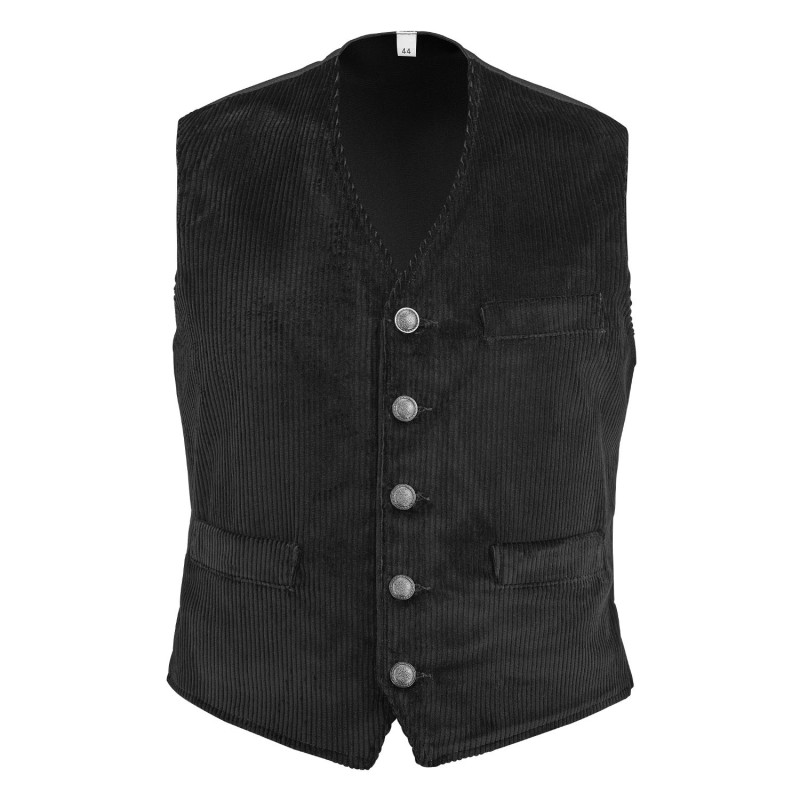 Gilet travail velours