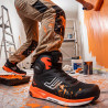 Chaussures de sécurité noir anti fatigue 