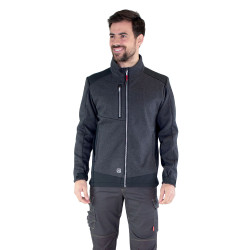 Softshell de travail homme extensible