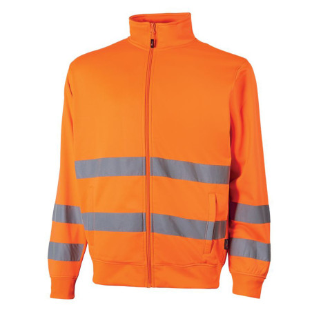 sweat haute visibilité btp