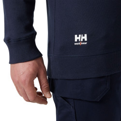 Sweatshirt travail marine 