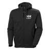 Sweat de travail zippé noir