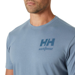 T-shirt hh workwear matériaux recyclés